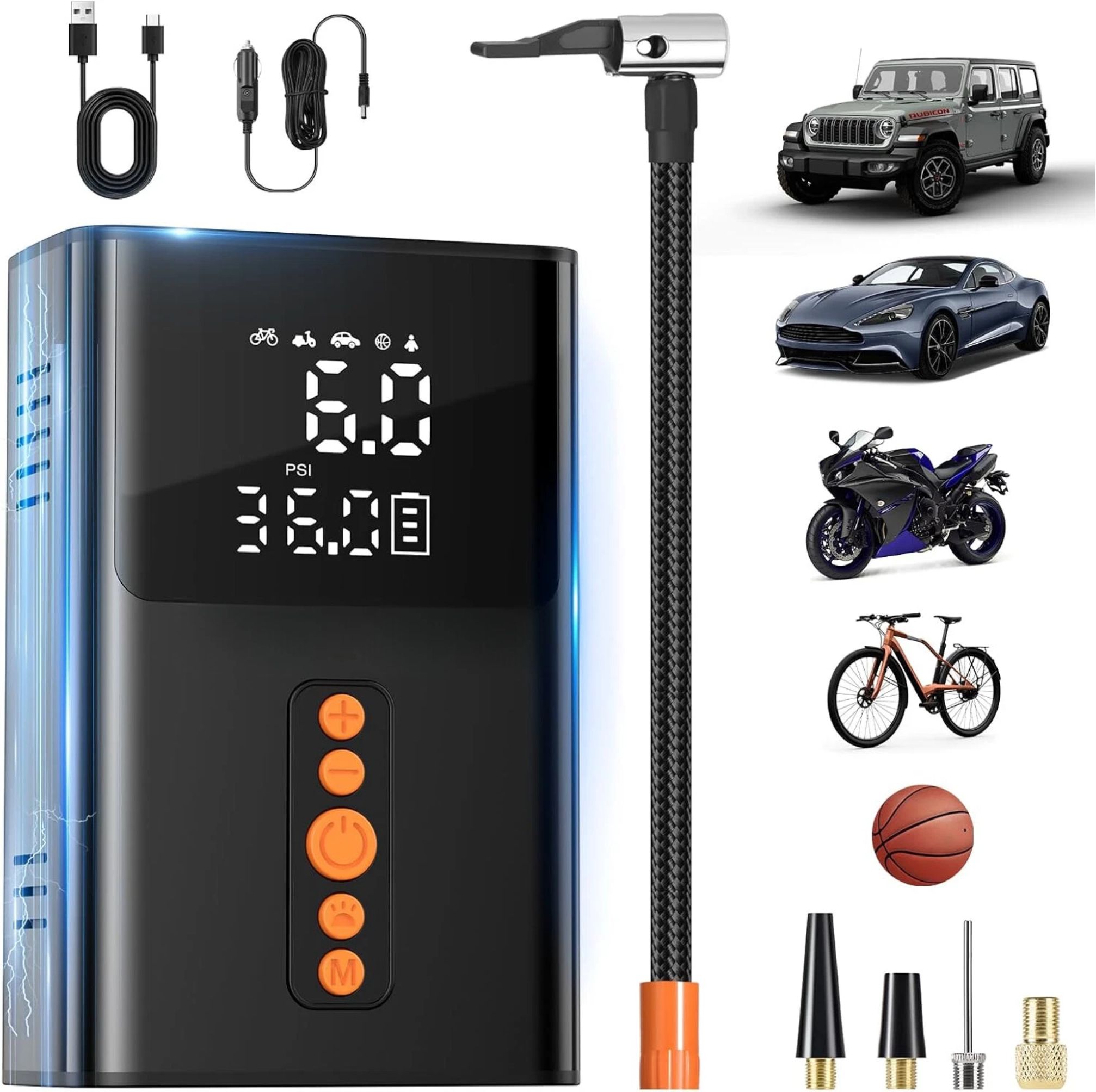 Compresor de Aire Port&aacute;til A9 &ndash; Potencia y seguridad donde la necesites