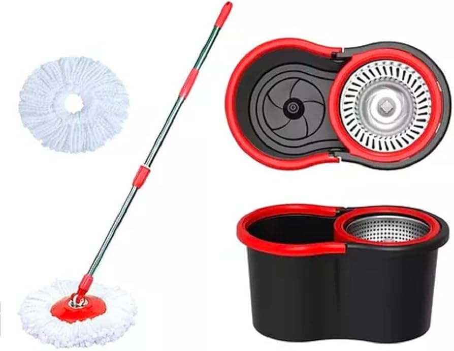 MOPA SPIN MOP 360° – Limpieza Rápida, Eficiente y Sin Esfuerzo