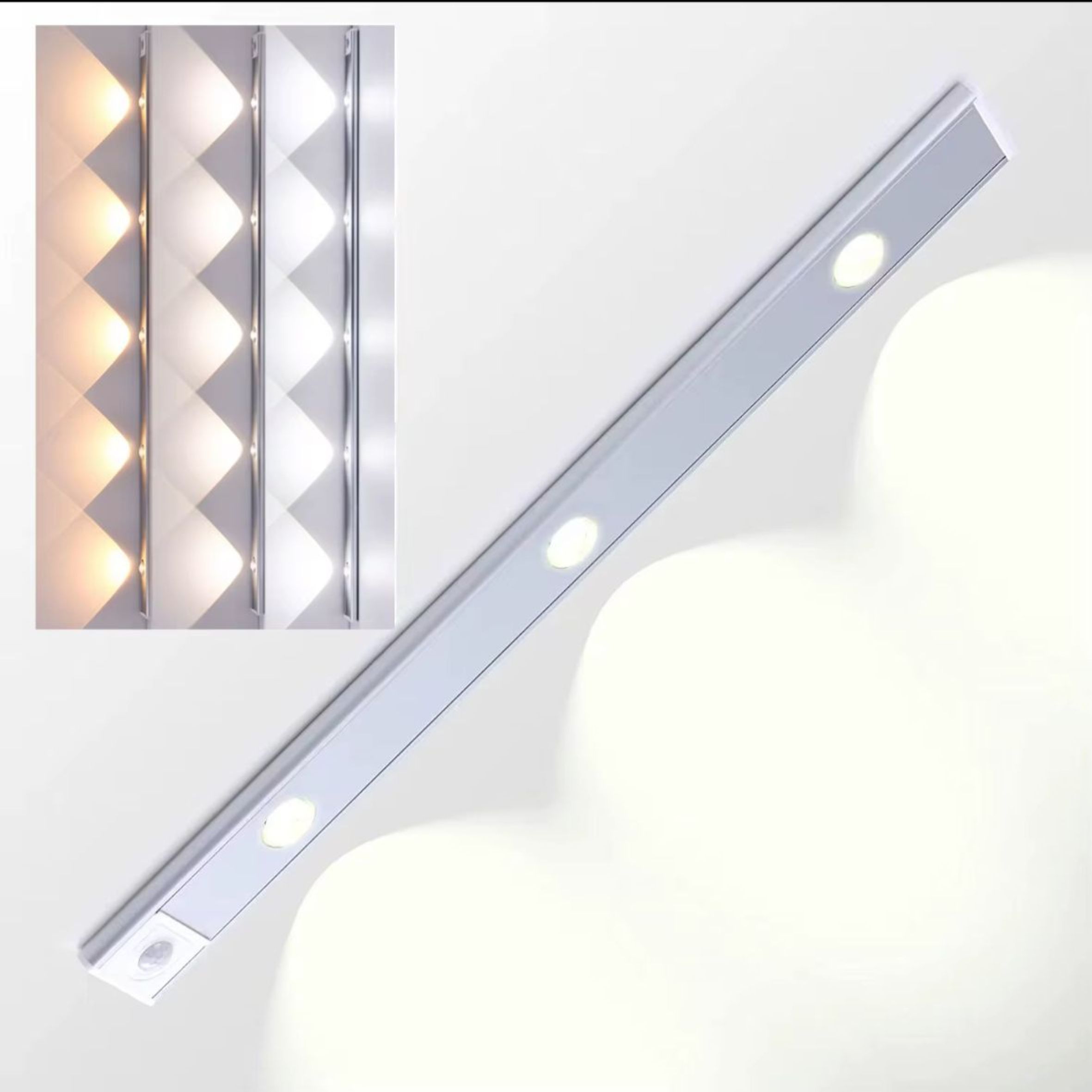 Luz LED Inteligente - Con Sensor Ideal para Clóset, Cocina y Pasillos