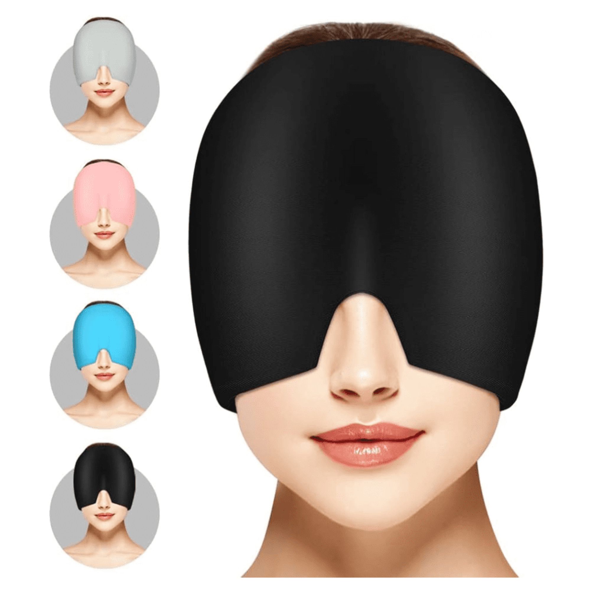 RelaxGEL –  Gorro Terapéutico para Migrañas, Estrés y Dolores de Cabeza Frío/Ca